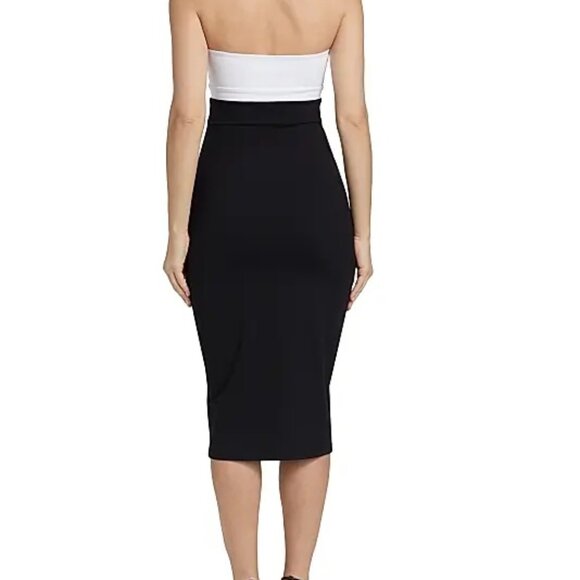 NWT Susana Monaco Colorblock Cut-Out Tube Dress SZM - Picture 4 of 10